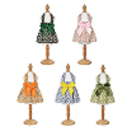 Cat Clothes Summer Cat Clothes Kitten Clothes Cute Little Dress for Cats Princess Wind Cat Dress Small Teddy Pet Clothes