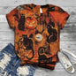 Cat Short Sleeve Cartoon Cat Women's T-Shirt Summer Fashion 3d Cartoon Women Clothing T Shirt For Women Daily Casual Top Tee