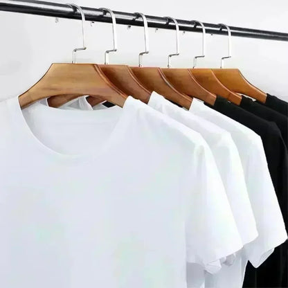 Not Today Cat Printed Comfortable Cotton Tshirt Men Simple Crew Neck Design Soft Breathable Short Sleeve Basic Men's T-shirt Top