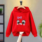 Love you love me cat Children Toddler 3-12 Year Coat Fashion Clothing Boys Girls Hoodie  Tops Spring Autumn Leisure Sweatshirr