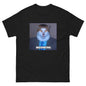 Fun Cat Print Men T-shirt Outdoor Street Casual Funny Personality Versatile Fashionable Trendy Pure Cotton Short-sleeve Clothing