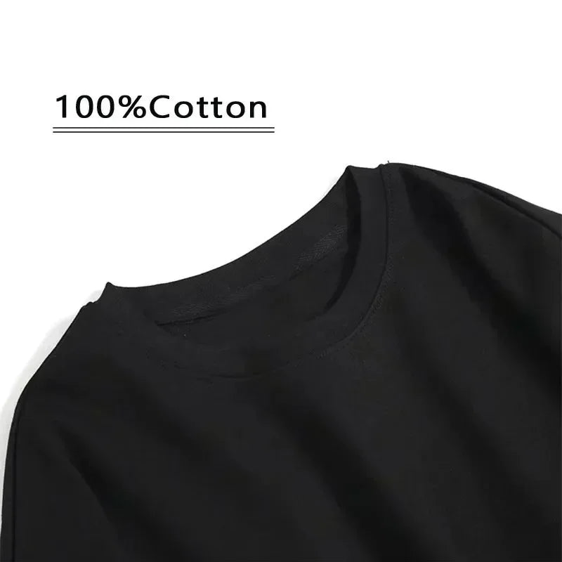 Cat Men T Shirt 100% Cotton Shy Kitten Cartoon Pattern Print Summer Round Neck Breathable Casual Short Sleeve Fashion T-Shirt