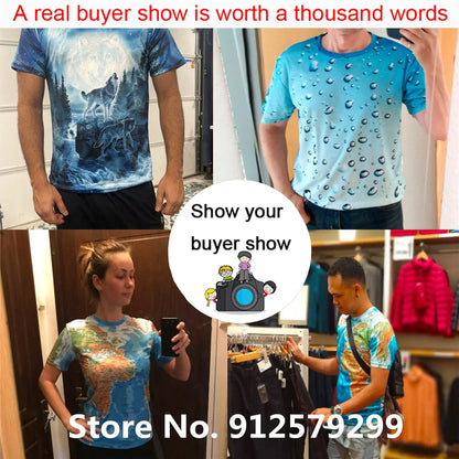 Men's Camouflage Cat T-shirt Loose Vintage Fitting Vintage Fashion Animal Art Print Short Sleeve 3D O-Neck T-shirt