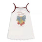 Summer 2025 KS Children Clothes Set Girls Cute Cat Print Tassels T-shirts Shorts Suit Kids Thin Soft Sling Dresses Girl Clothing