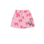 Children's Clothes 2025BE Knitwear Cardigan Skirts Baby Girls Autumn Winter Princess Bow Printed Dress Clothings KIDS AM Korean