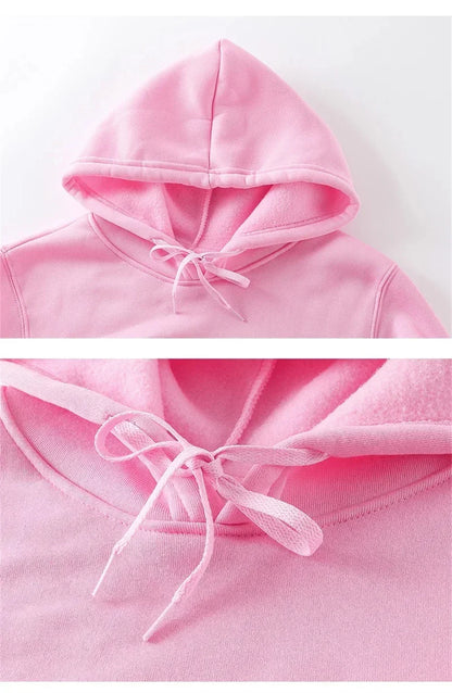 Cat Face Printed Sportswear for Womensoft and Warm Hooded Sweatshirt Winter Pullover Casual Round Neck Women's Clothing
